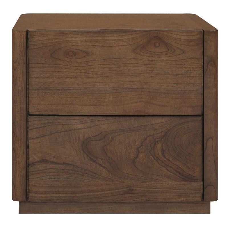 Gatsby 2-Drawer Bedside Table (Walnut) - STripleB