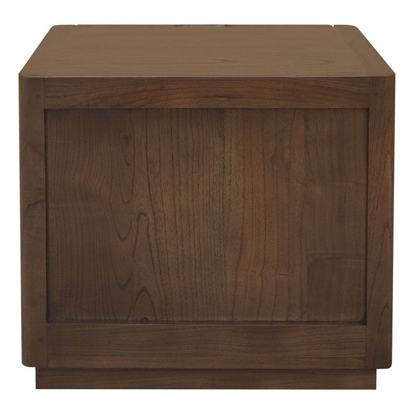 Gatsby 2-Drawer Bedside Table (Walnut) - STripleB