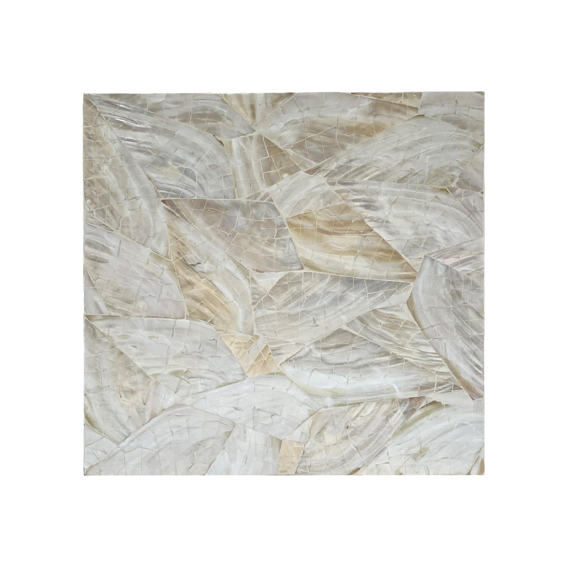 GLEESON MOTHER OF PEARL HAND MADE SIDE TABLE - STripleB 