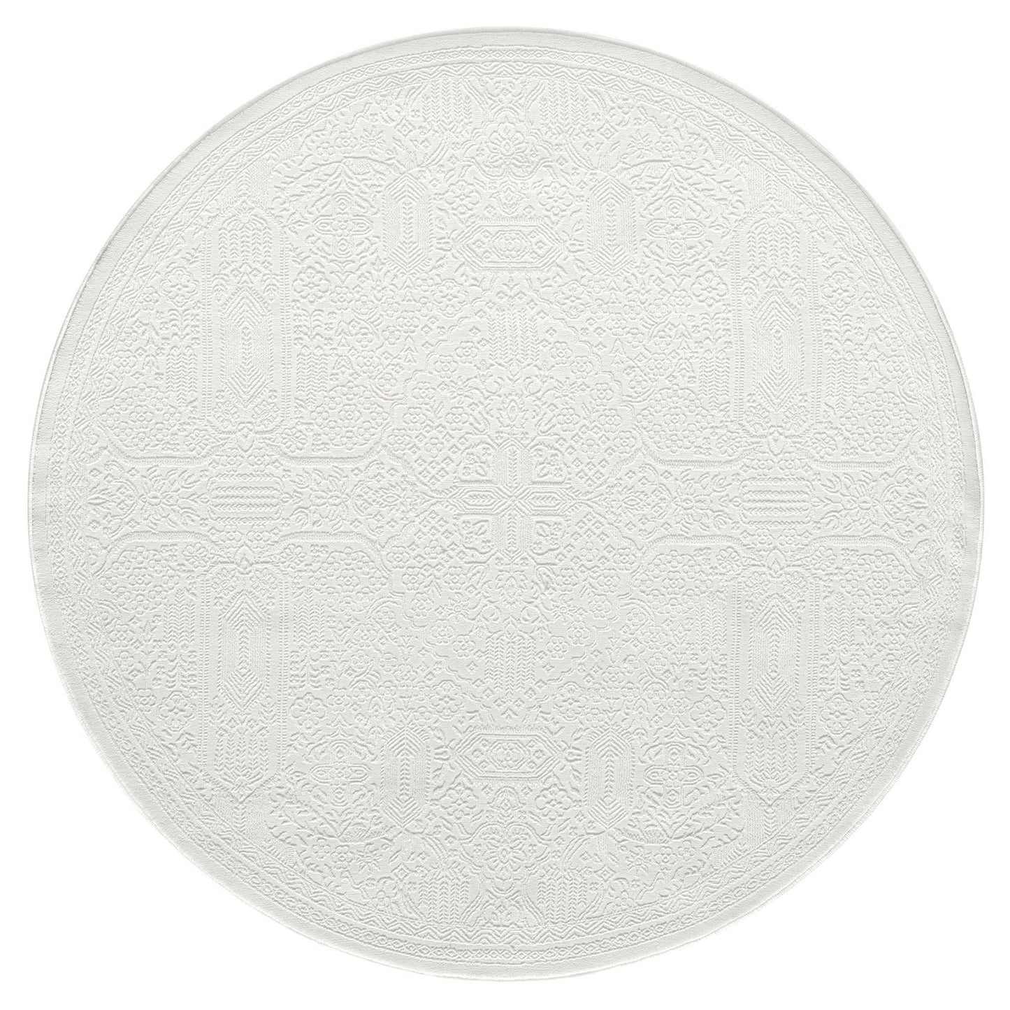 Grande Jacquard Rug - Ivory - 240x330 - STripleB
