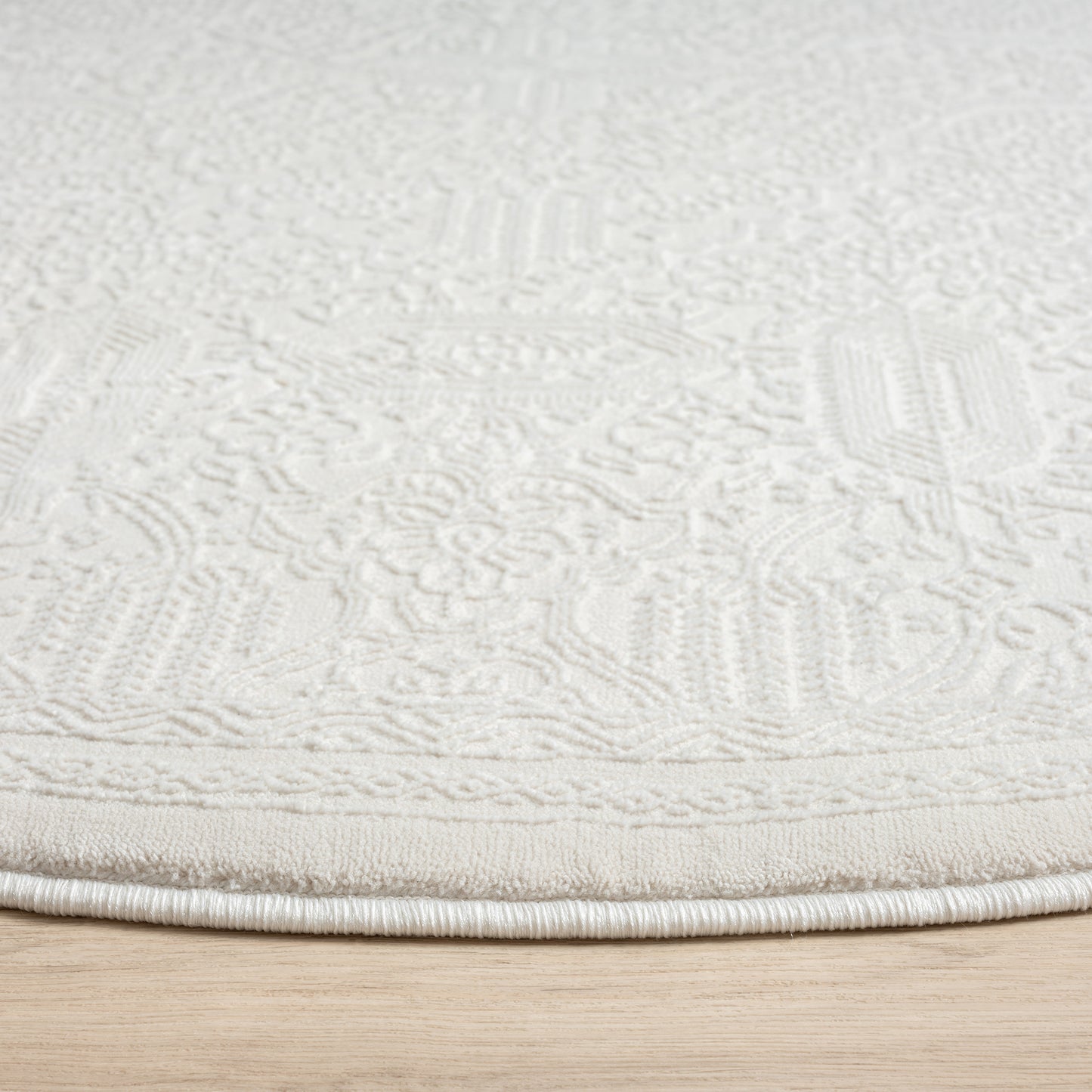 Grande Jacquard Rug - Ivory - 240x330 - STripleB