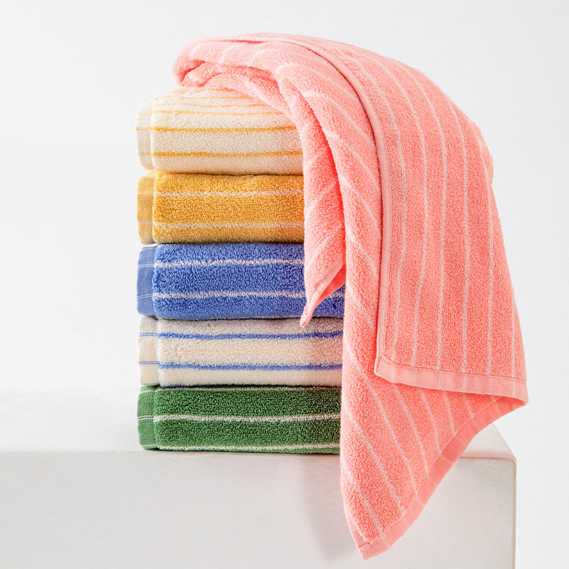 Green - Soft and Absorbent Cotton Towel Set - STripleB