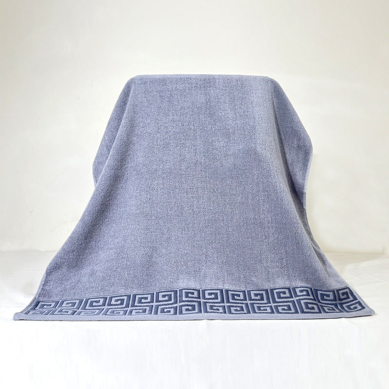 Grey Luxury Cotton Towel Set - 6-Piece Highly Absorbent Bath & Hand Towels - STripleB 