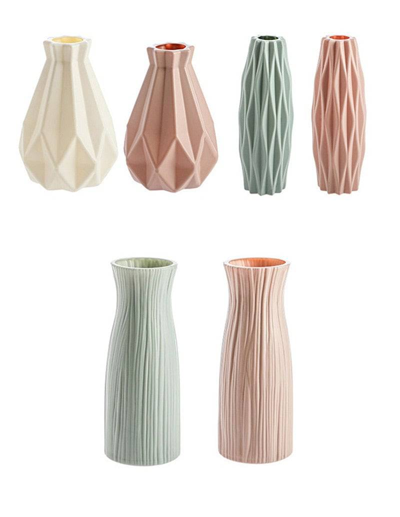 Luxury Modern Plastic Vase - STripleB 