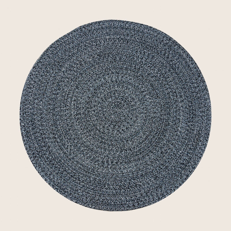Handmade Country Cottage Reversible Cotton Area Rug - 120 x 120 cm - STripleB