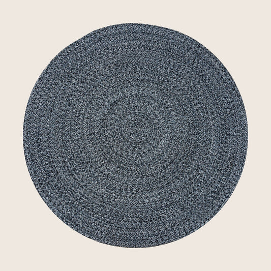 Handmade Country Cottage Reversible Cotton Area Rug - 120 x 120 cm - STripleB