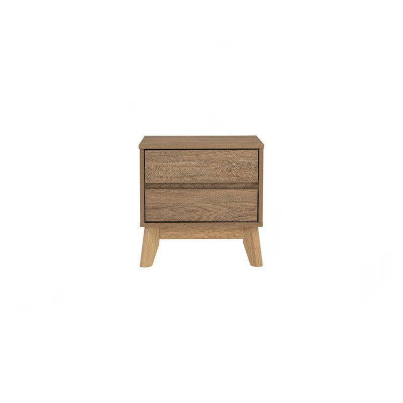 Hirado Bedside Table - Natural -2 STripleB