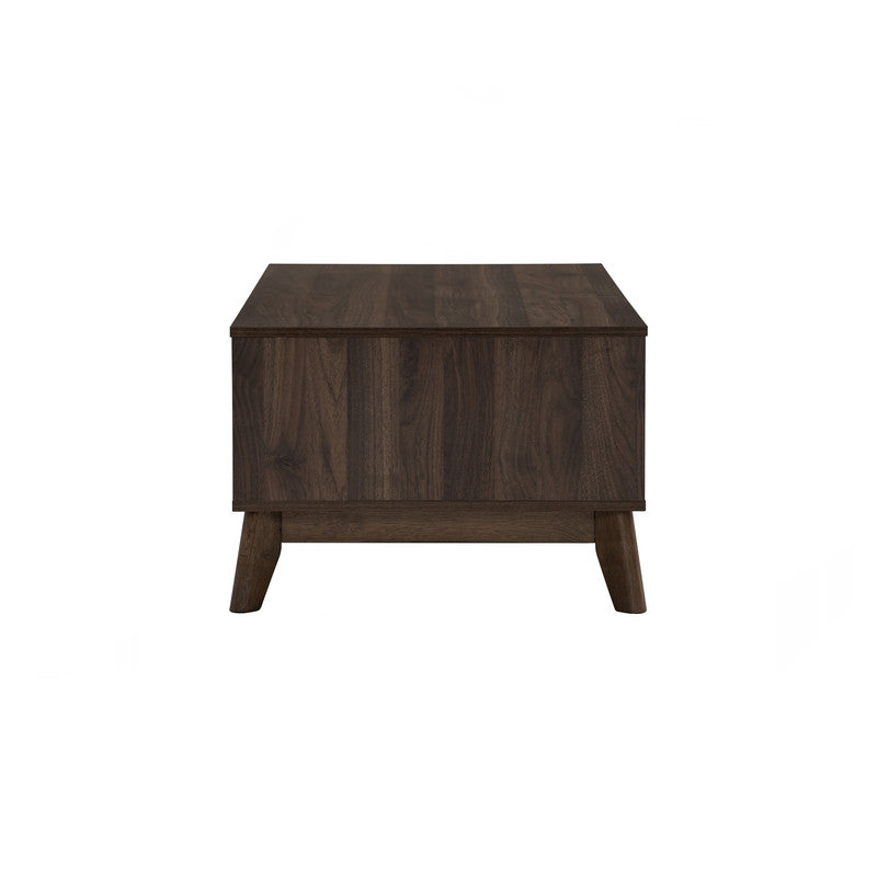 Hirado Coffee Table - Cocoa - side view - STripleB
