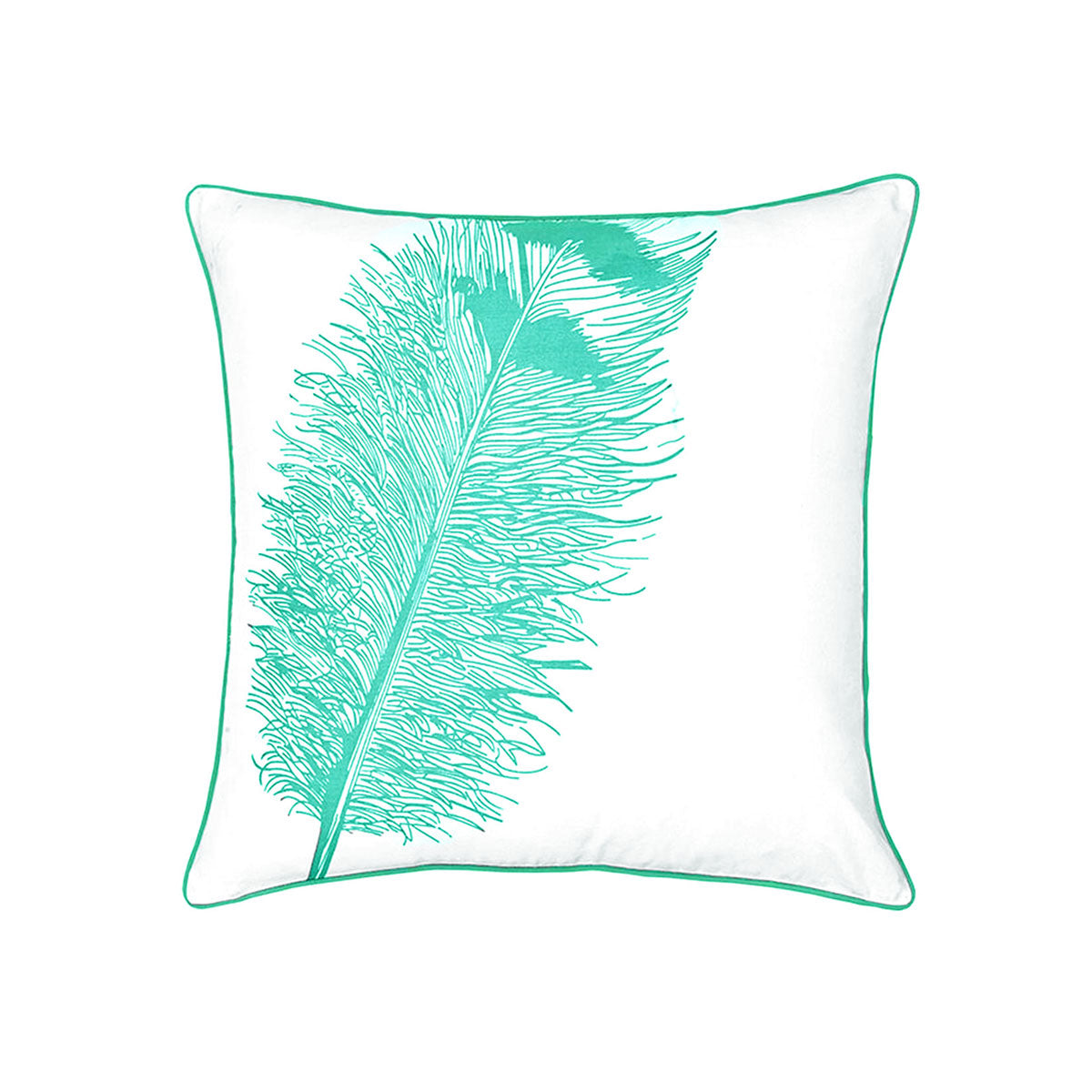 J.Elliot Home Feather Mint Filled Cushion 60 x 60 cm - STripleB