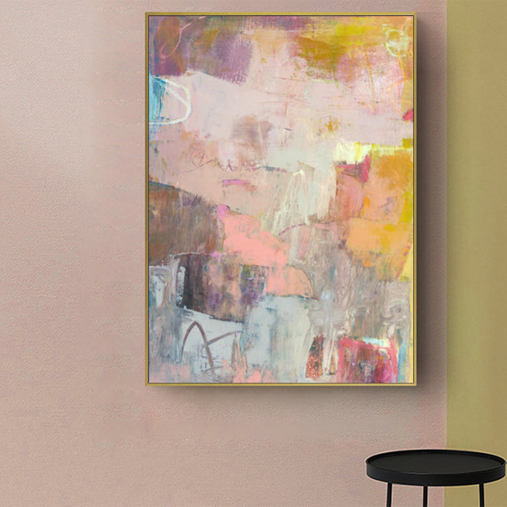 Lann II Gold Frame Canvas - 70cmx100cm - STripleB