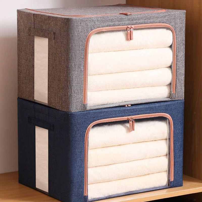 Large Capacity Foldable and Stackable Oxford Cloth Closet Organizer - STripleB