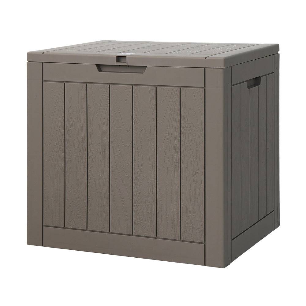 Outdoor Storage Box 118L - Grey - STripleB 