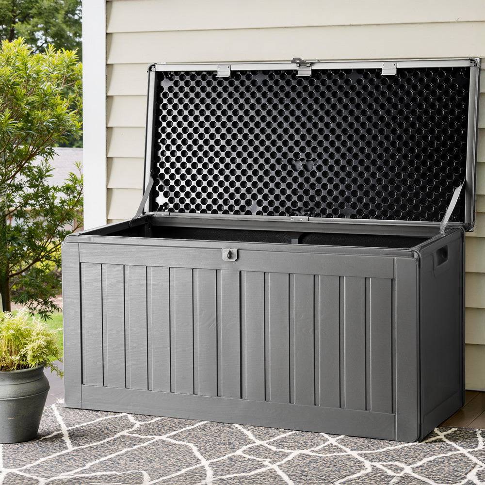 Outdoor Storage Box 190L - Black - STripleB 