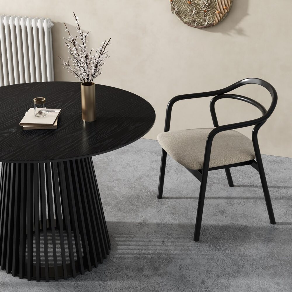 Palmer Sleek Silhouette Dining Table - STripleB