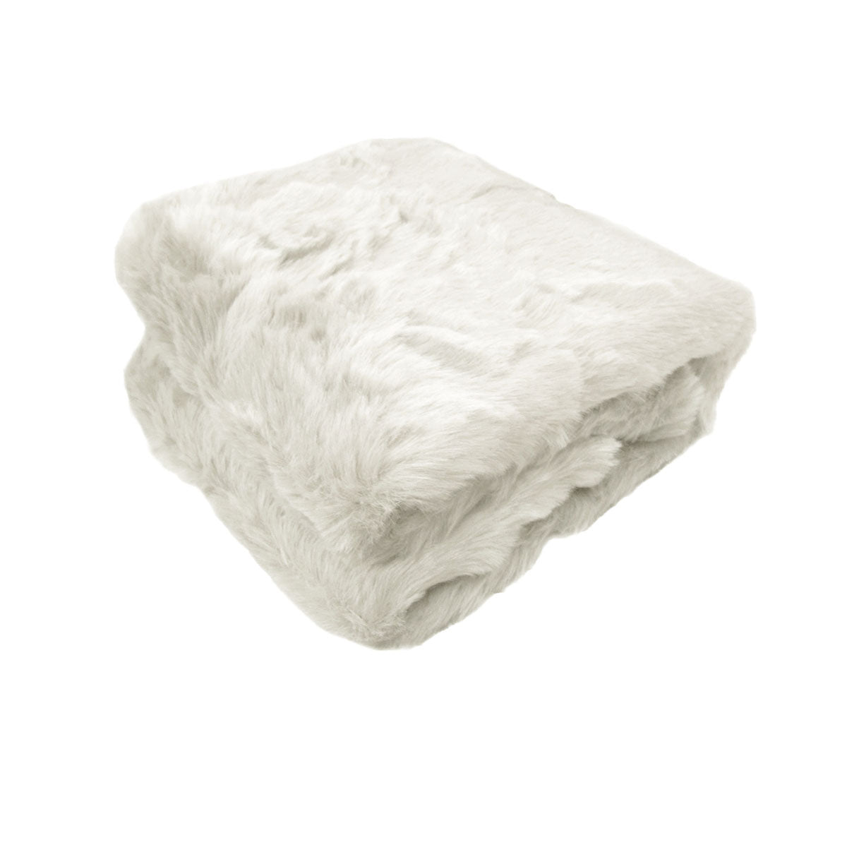 Radisson Alaskan Bear Luxury Animal Faux Fur Throw Rug 127 x 152 cm Natural - STripleB 