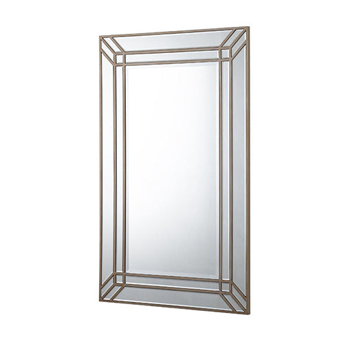 Rectangular Silver Mirror - STripleB