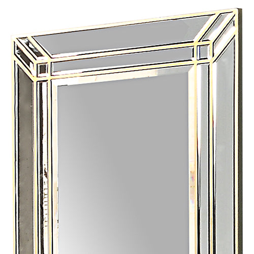 Rectangular Silver Mirror - STripleB