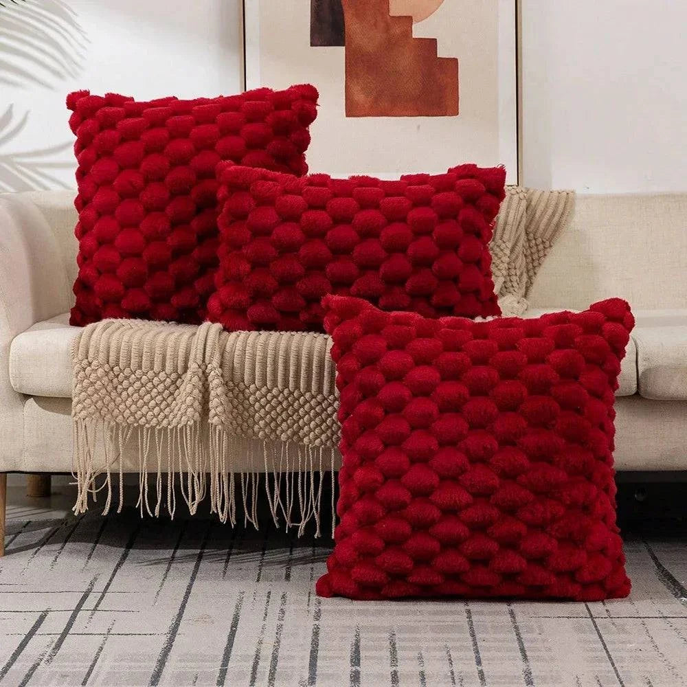 Super Soft Cozy Decorative Throw Pillow Covers - STripleB 