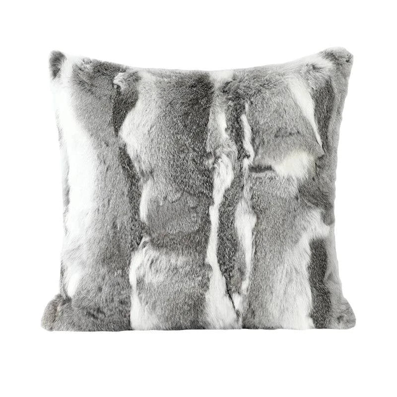 Pure natural rabbit plush pillow cushion - STripleB 