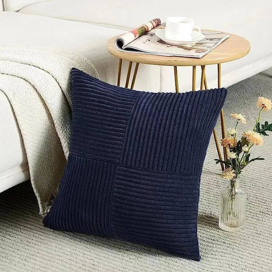 Soft Plush Corduroy Cushion Covers - STripleB 