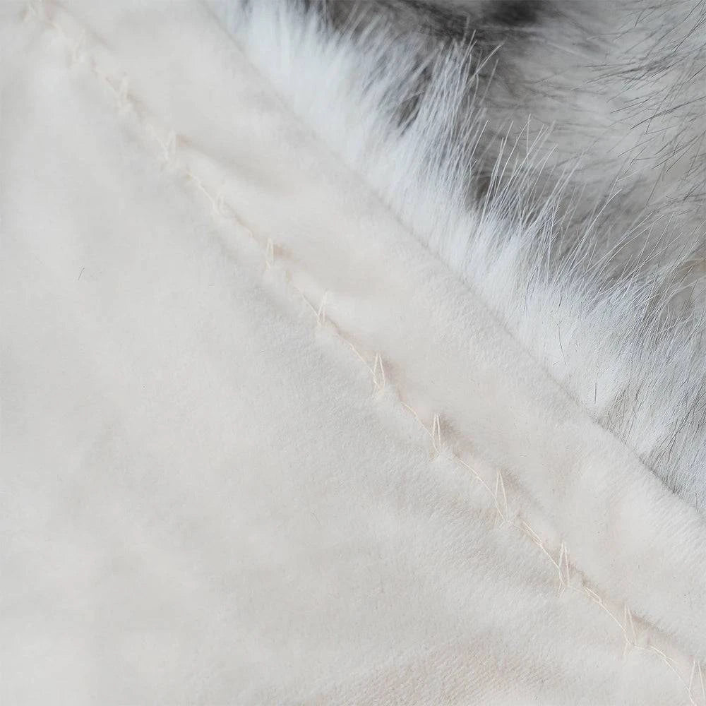 Luxury Faux Fur Blanket - High-End Fox Fur Bed & Sofa Throw - STripleB 