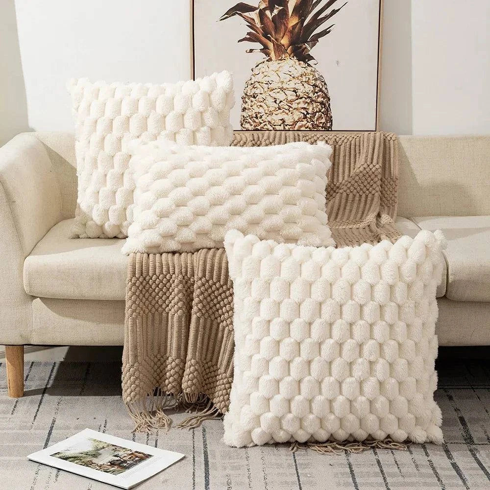 Super Soft Cozy Decorative Throw Pillow Covers - STripleB 