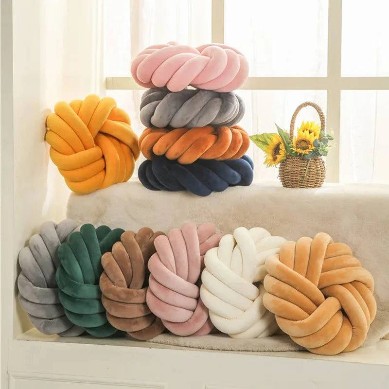 Three Strands of Rope Tied Sofa Cushions - STripleB 