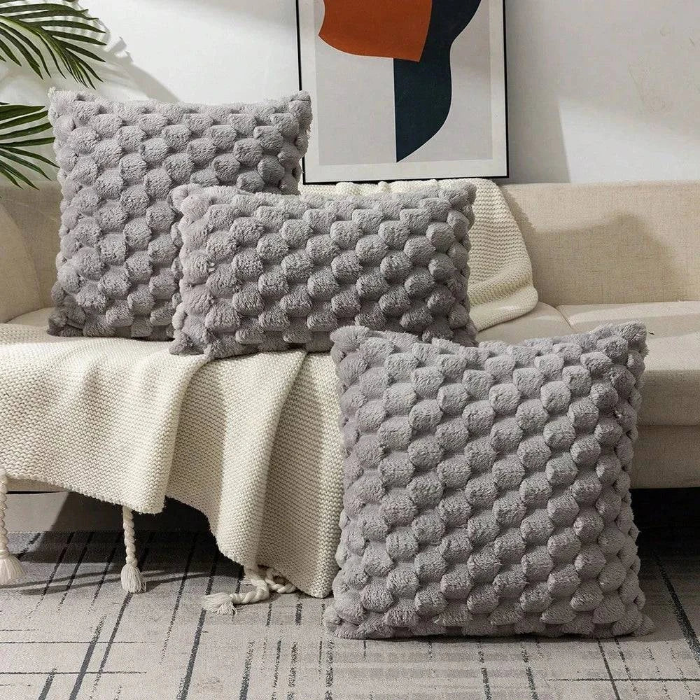 Super Soft Cozy Decorative Throw Pillow Covers - STripleB 