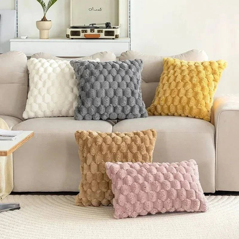 Super Soft Cozy Decorative Throw Pillow Covers - STripleB 