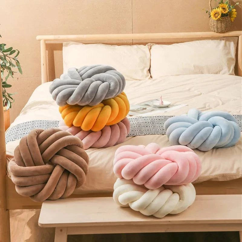 Three Strands of Rope Tied Sofa Cushions - STripleB 