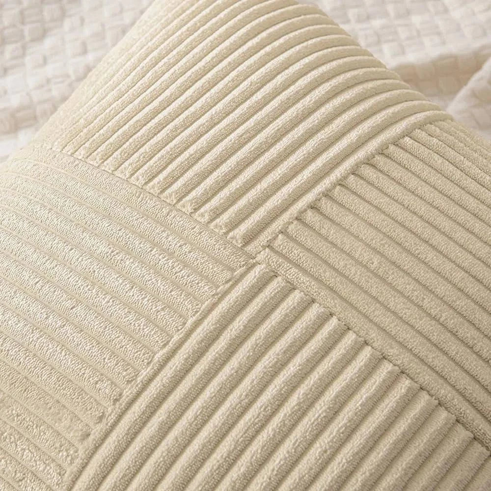 Soft Plush Corduroy Cushion Covers - STripleB 