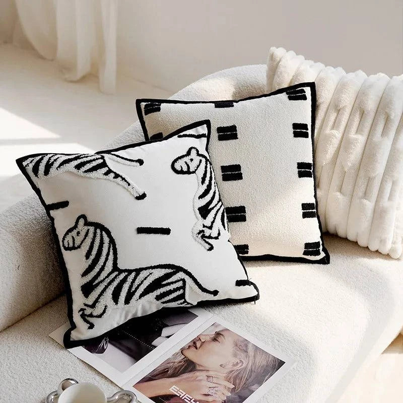 45x45cm - Pony Animal Throw Pillow Covers - STripleB 