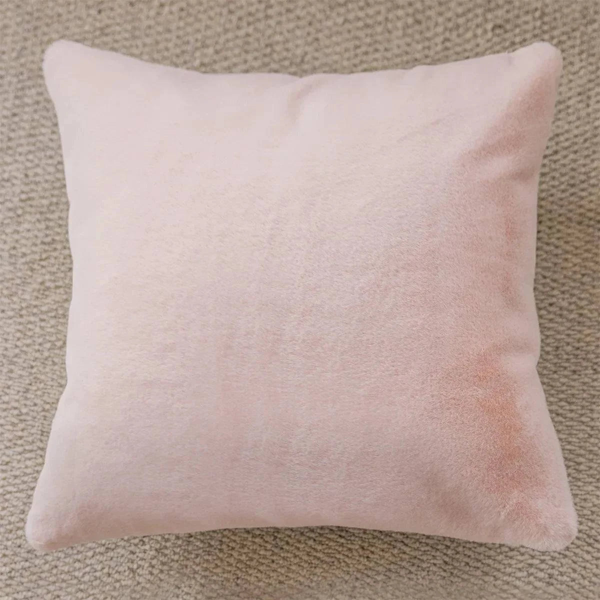 French Pink Plush Pillowcases - STripleB 