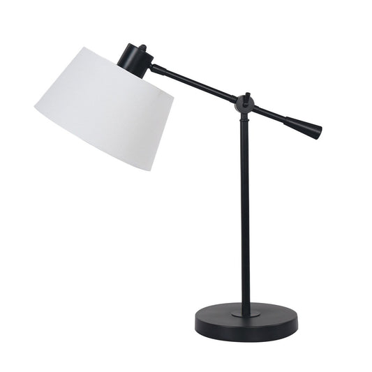 Sarantino Adjustable Metal Table Lamp In Black - STripleB 