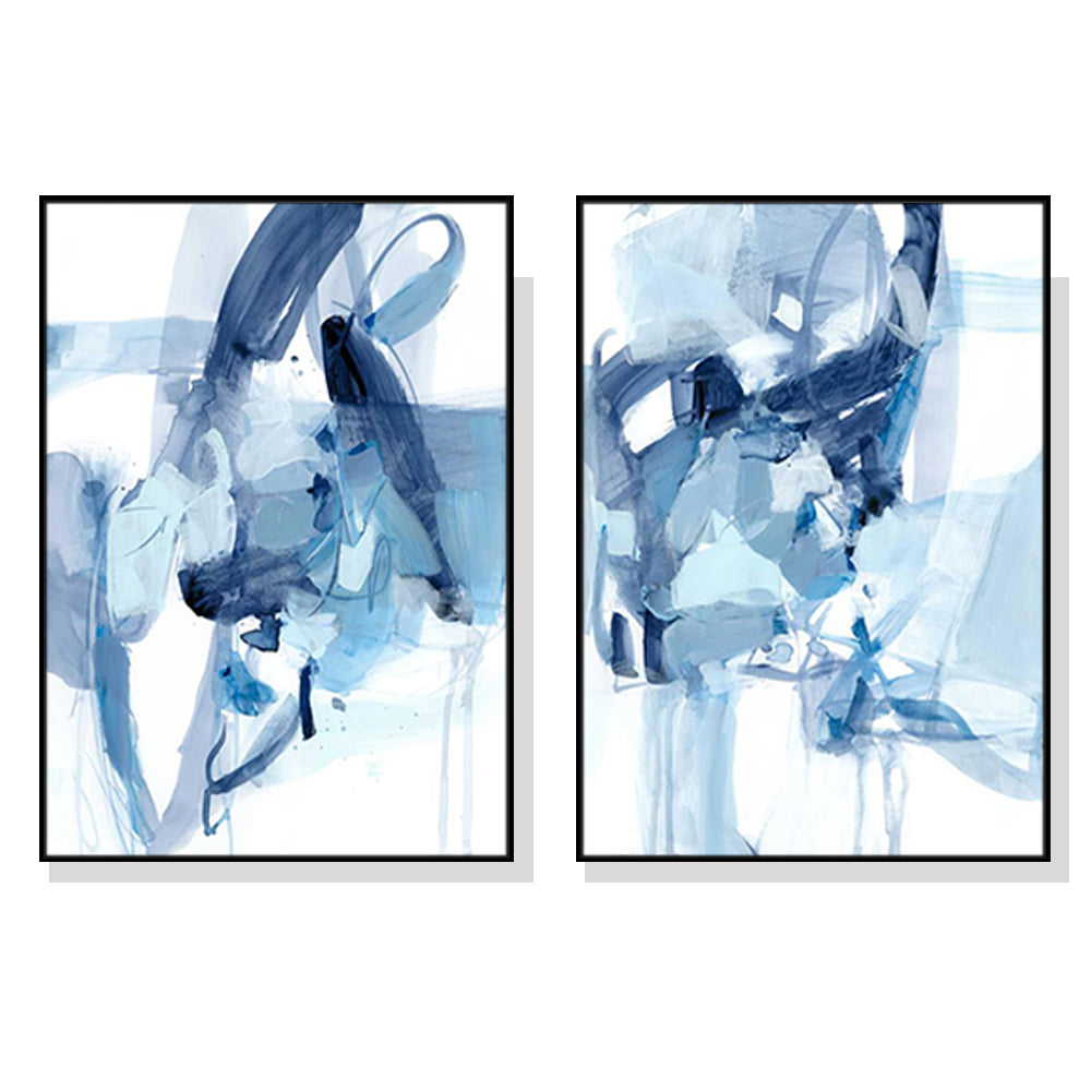 Saturday Night 2 Sets Black Frame Canvas - 70cmx100cm - STripleB