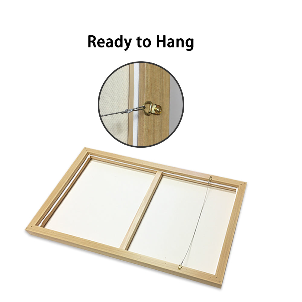 Saturday Night 2 Sets Black Frame Canvas - 70cmx100cm - STripleB