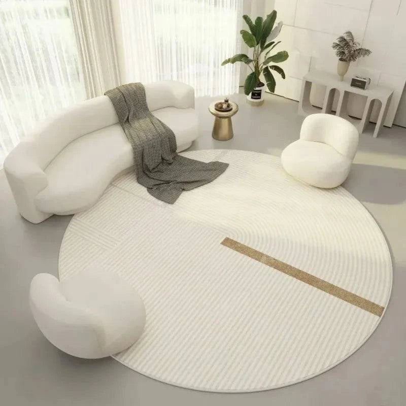 Modern Minimalist Round Decorative Carpets - STripleB 