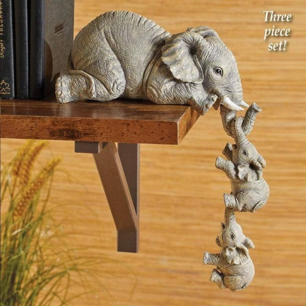 Set Of Cute Elephant Decor - STripleB 