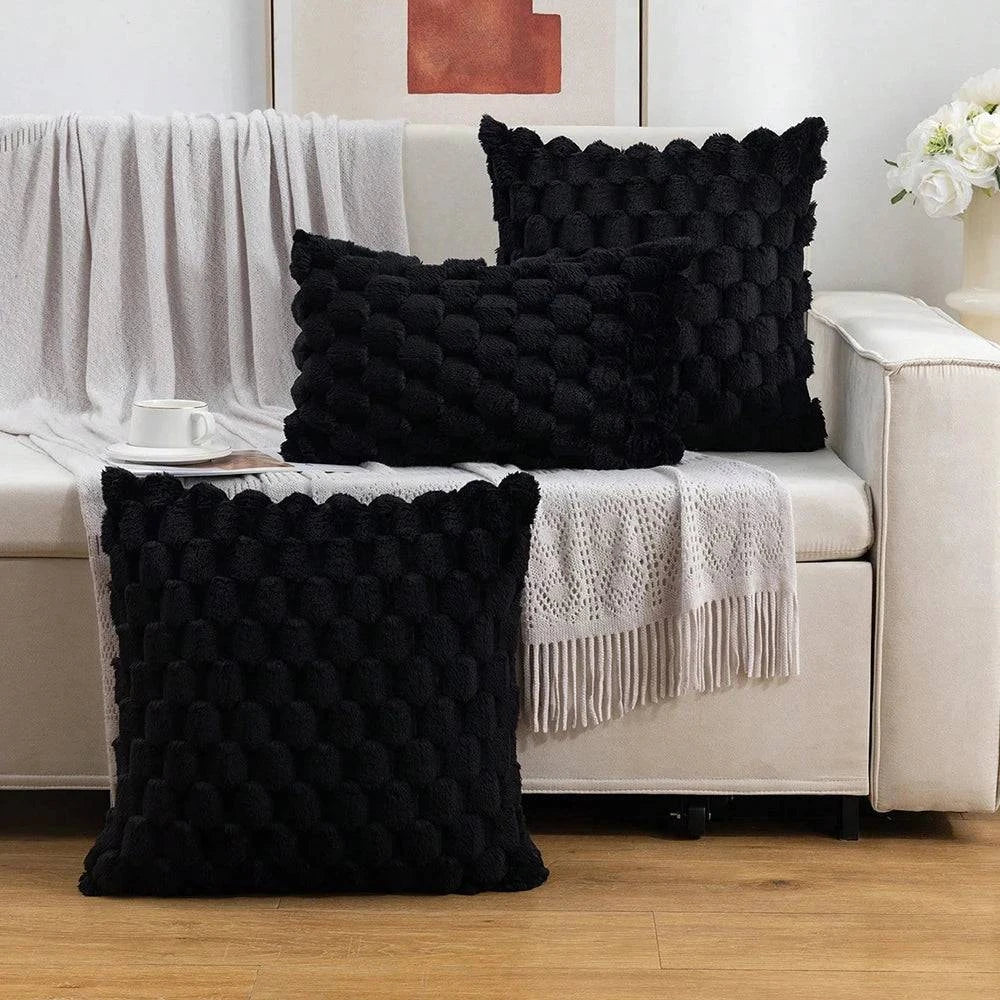 Super Soft Cozy Decorative Throw Pillow Covers - STripleB 