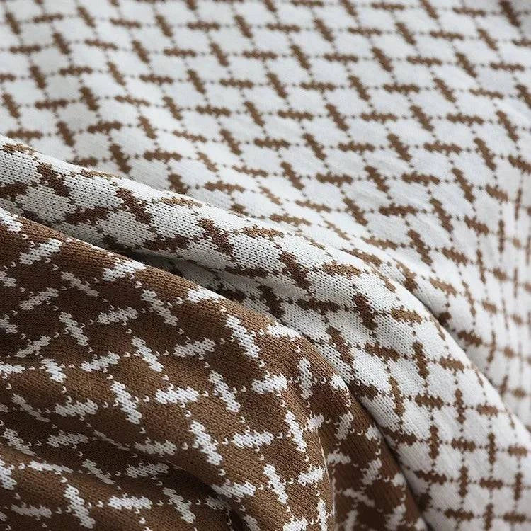Nordic Knitted Blanket - STripleB 