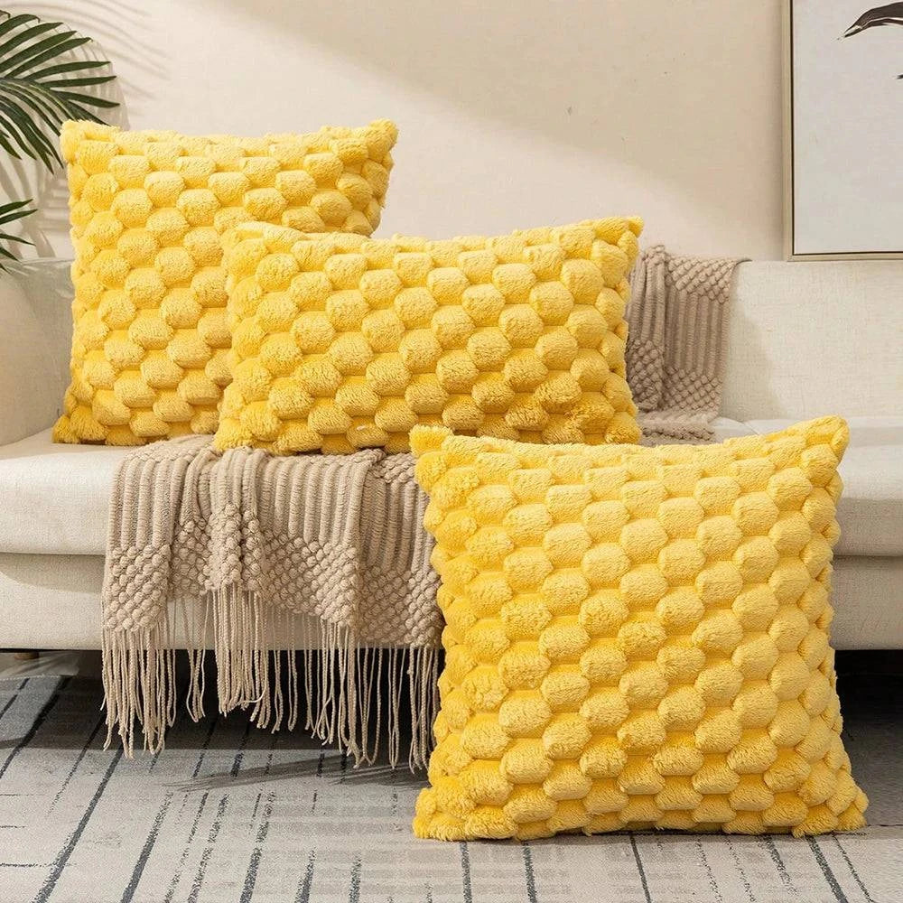 Super Soft Cozy Decorative Throw Pillow Covers - STripleB 