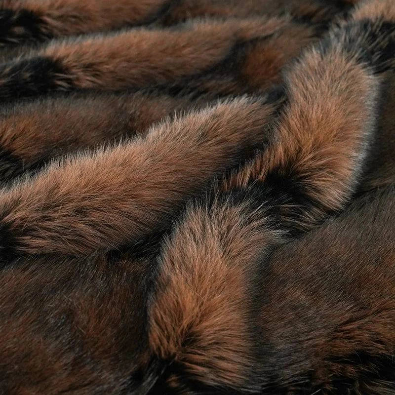 Luxury Faux Fur Winter Warm Blanket - Sofa Throw - STripleB 