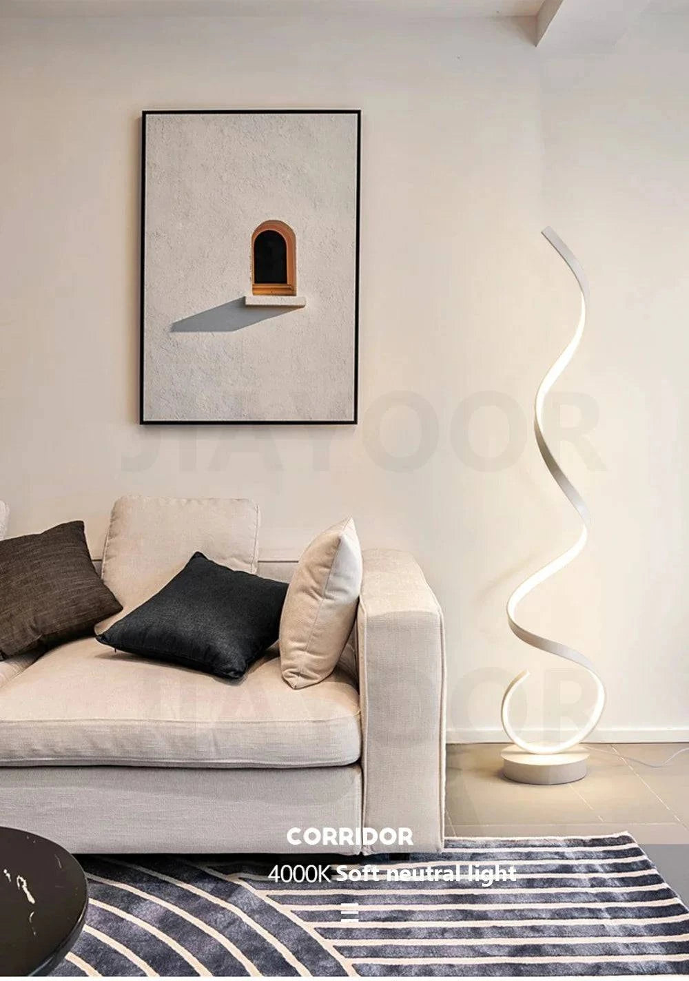 Minimalist Nordic Floor Lamp for Living Room or Bedroom - STripleB 