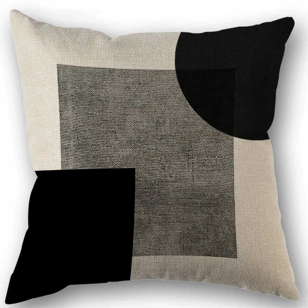 Abstract Boho Geometric Throw Pillow Covers - STripleB 