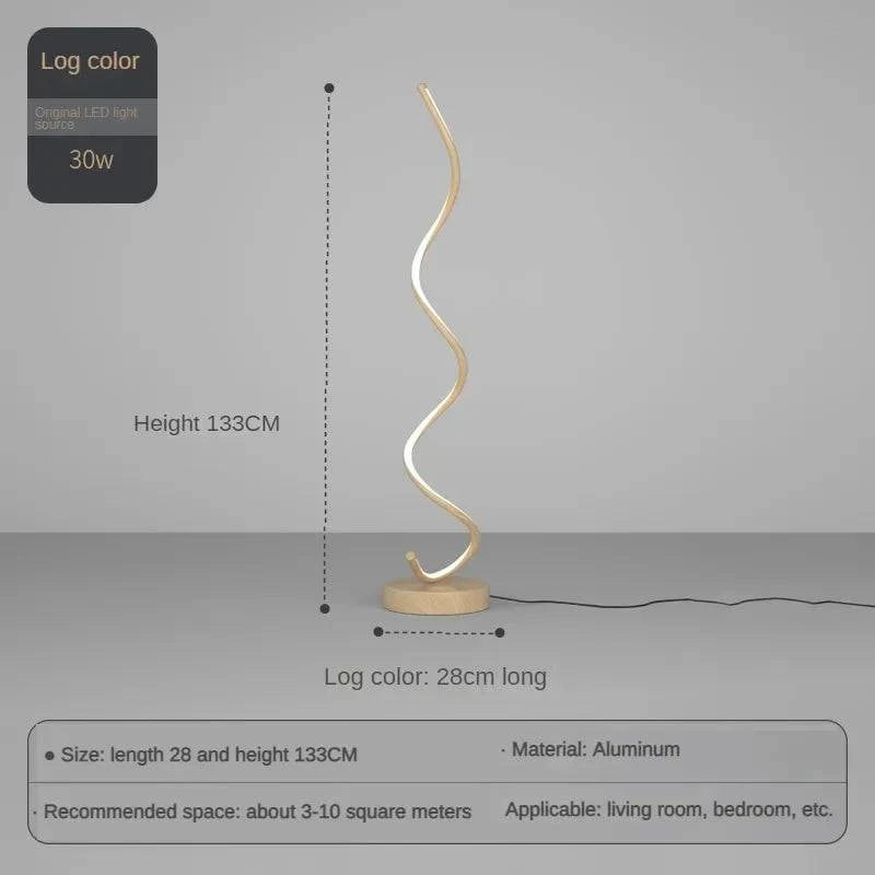 Minimalist Nordic Floor Lamp for Living Room or Bedroom - STripleB 