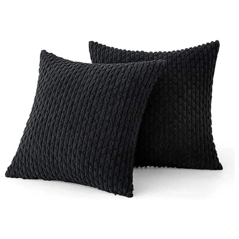 Corduroy Throw Pillow Covers - STripleB 