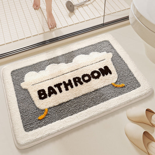 Super Absorbent, Non-Slip Bathroom Floor Mat - 40x60cm - STripleB