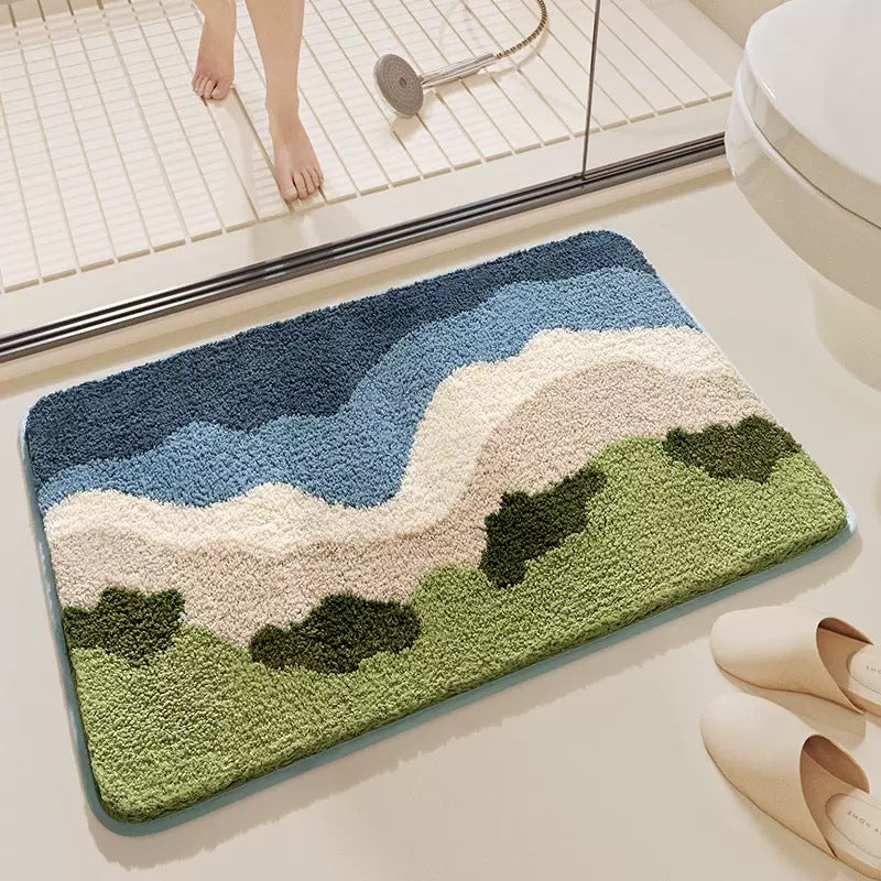 Super Absorbent, Non-Slip Bathroom Floor Mat - 50x80cm - STripleB
