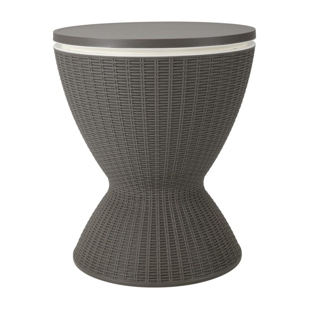 Taupe Ice Bucket Table - STripleB