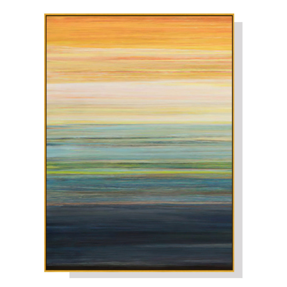 The Magic Hour I Gold Frame Canvas- 80cmx120cm - STripleB